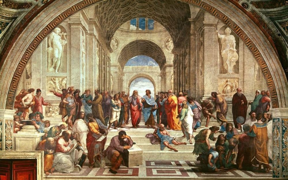 Die Schule von Athen - Raphael - Diamond Painting