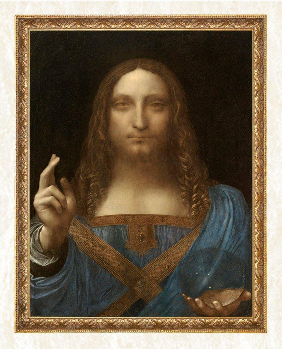Leonardo da Vinci Salvator Mundi Diamond Painting - Diamond Painting
