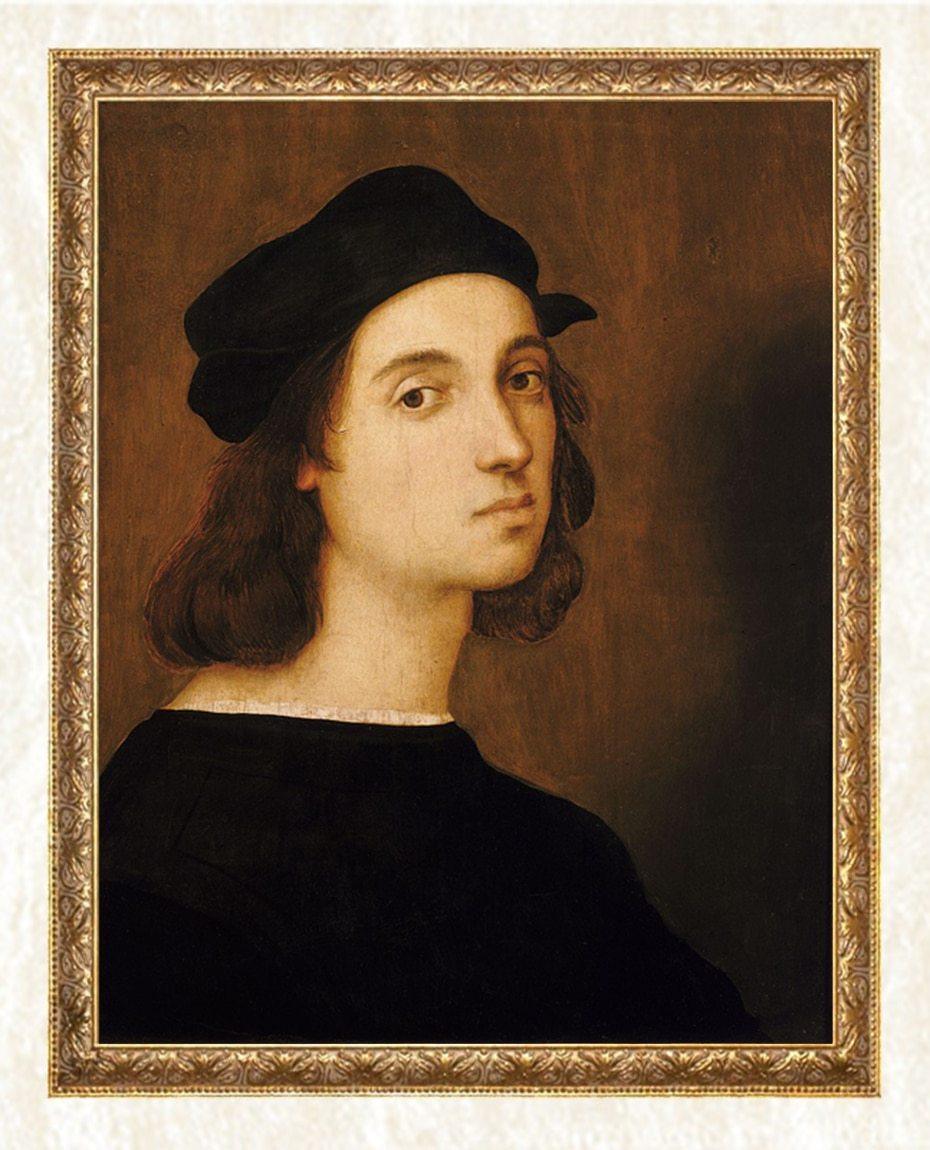 Raffaello Sanzio Selbstporträt - Diamond Painting