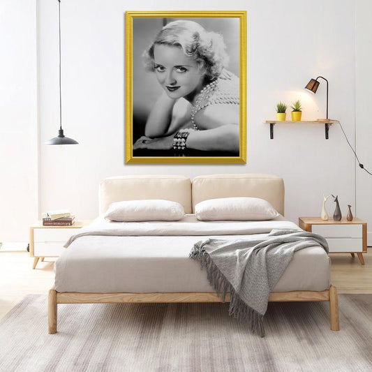 Berühmte Schauspielerin Bette Davis  Diamond Painting - Diamond Painting