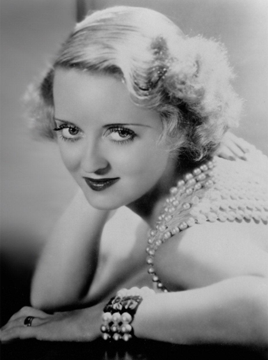 Berühmte Schauspielerin Bette Davis  Diamond Painting - Diamond Painting