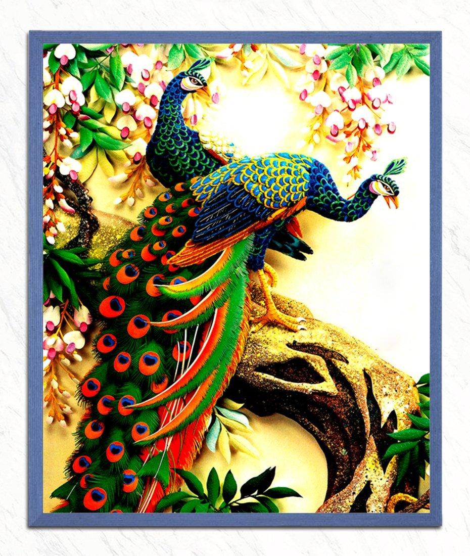 Bunter Pfau Diamond Painting - Diamond Painting