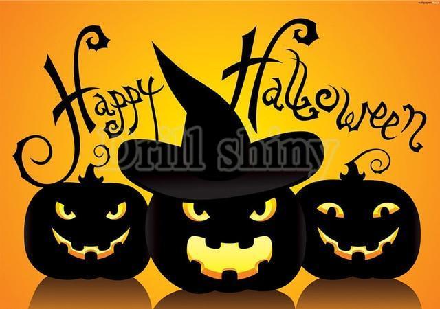 Kürbisse und Halloween DIY Diamond Paintings - Diamond Painting