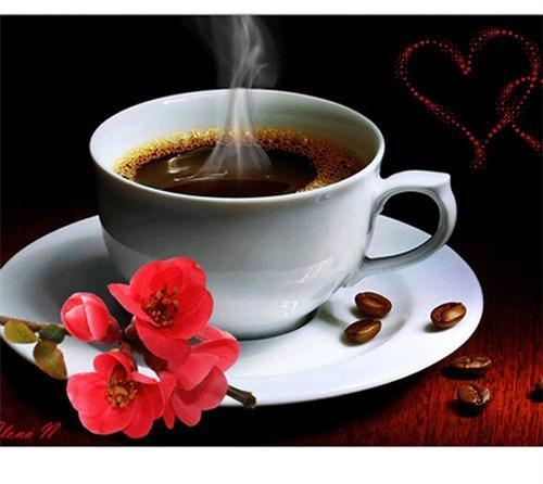 Kaffee, Tee & Wein DIY Diamond Paintings - Diamond Painting