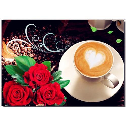 Kaffee, Tee & Wein DIY Diamond Paintings - Diamond Painting