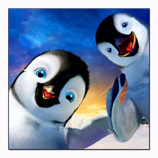 Süße Pinguine DIY Diamond Paintings - Diamond Painting