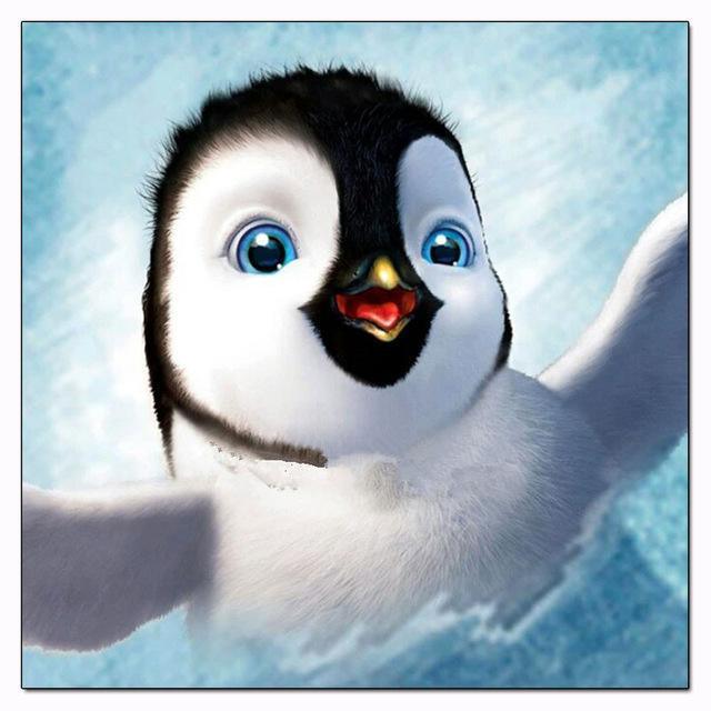 Süße Pinguine DIY Diamond Paintings - Diamond Painting