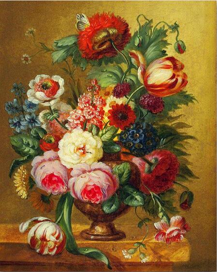 Bunte Blumen-Sammlung DIY Diamond Painting - Diamond Painting