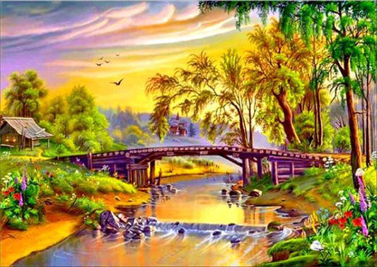 Schöne Landschaften DIY Diamond Paintings - Diamond Painting