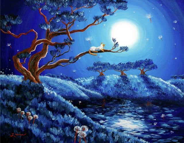 Katzen auf Bäumen DIY Diamond Paintings - Diamond Painting
