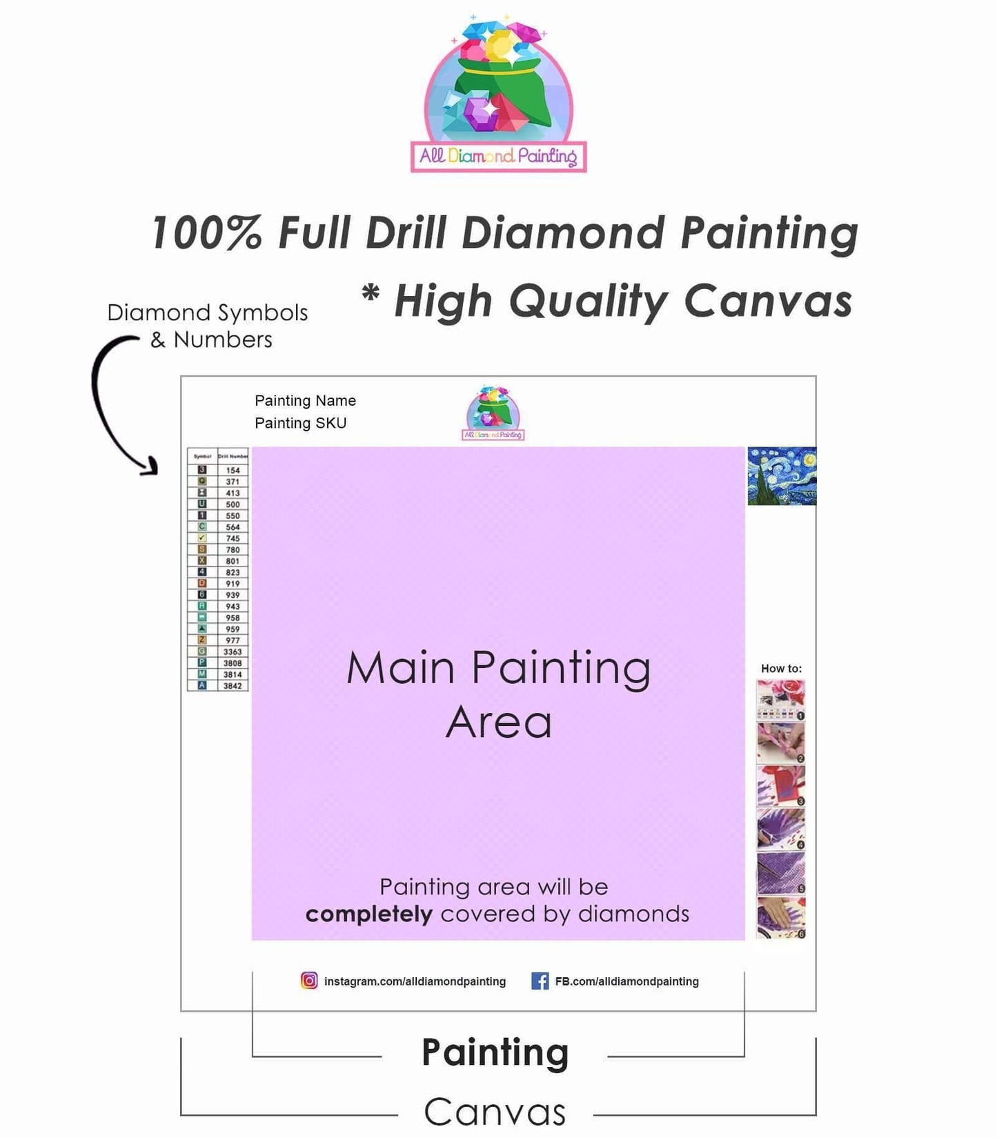 Vase voller Rosen - Diamond Painting